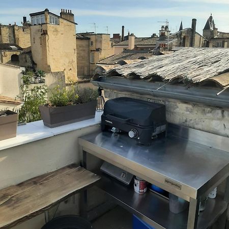 Appartement Avec Terrasse Centre Bordeaux Exteriör bild